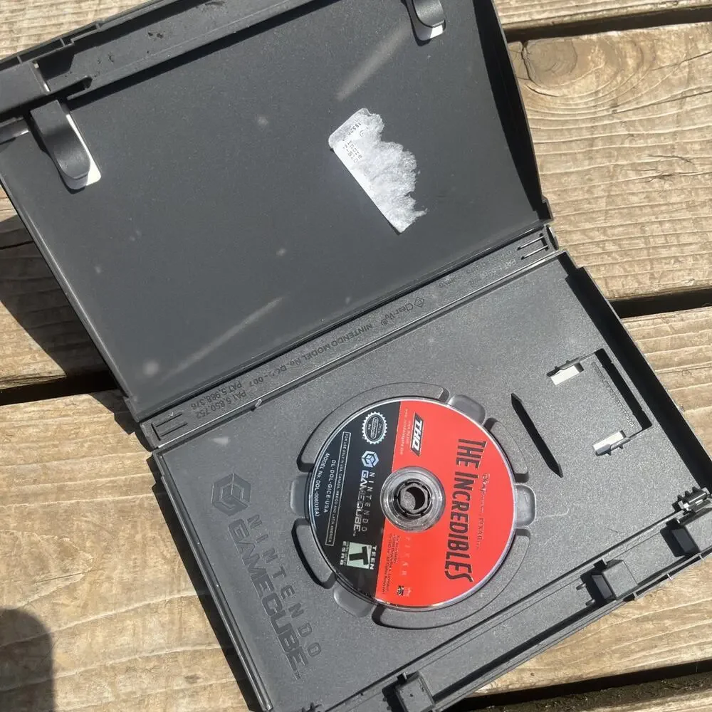 Incredibles (Nintendo GameCube, 2004) No Manual